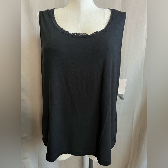 NWT Semantiks Black Tank Top - Picture 1 of 5